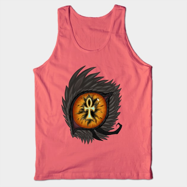 Horus Dragon Eye Tank Top by Wimzik